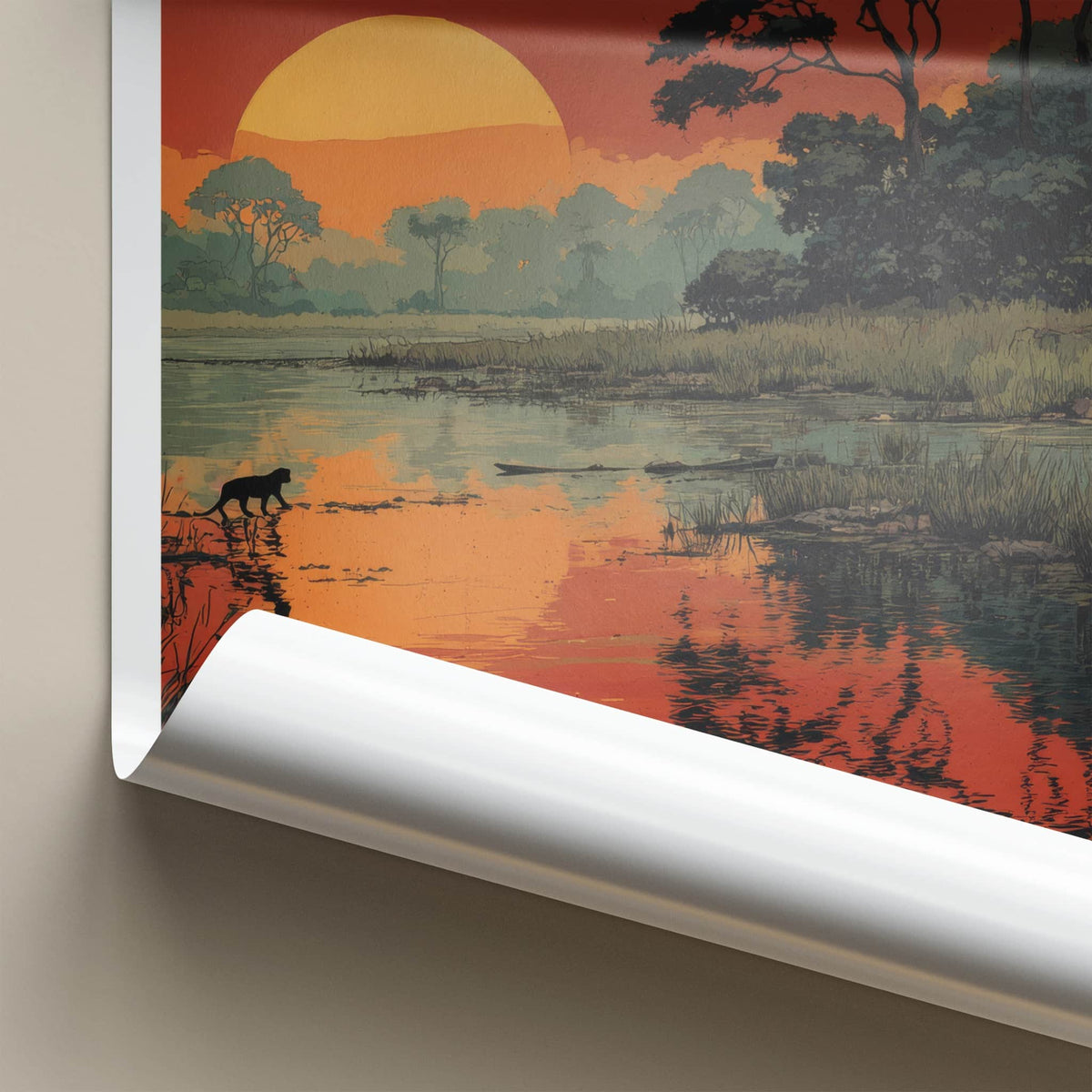 Pantanal Poster - Brazil Travel Art