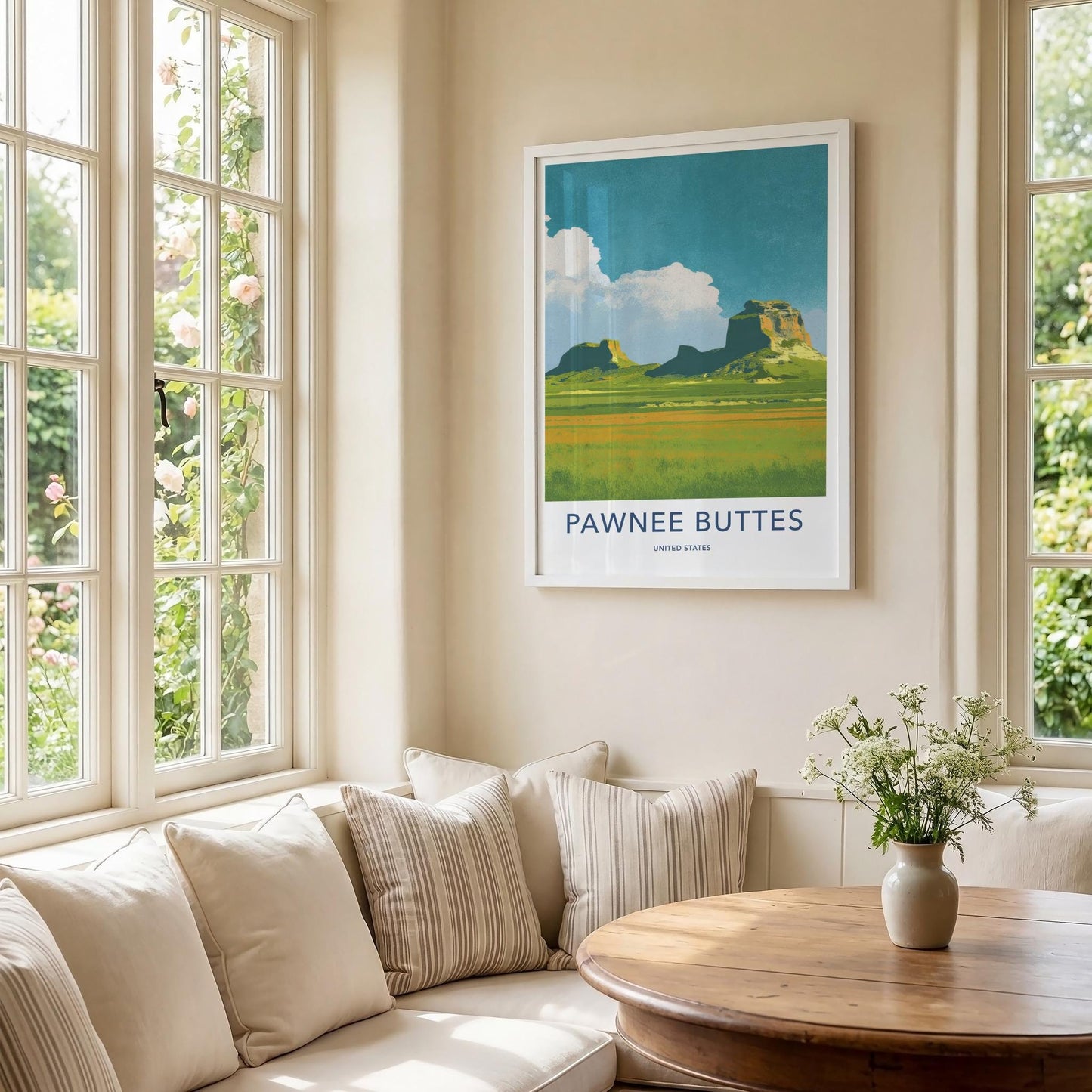 Pawnee Buttes Poster - Colorado Fine Art - Dramatic Prairie Landscape Home Art