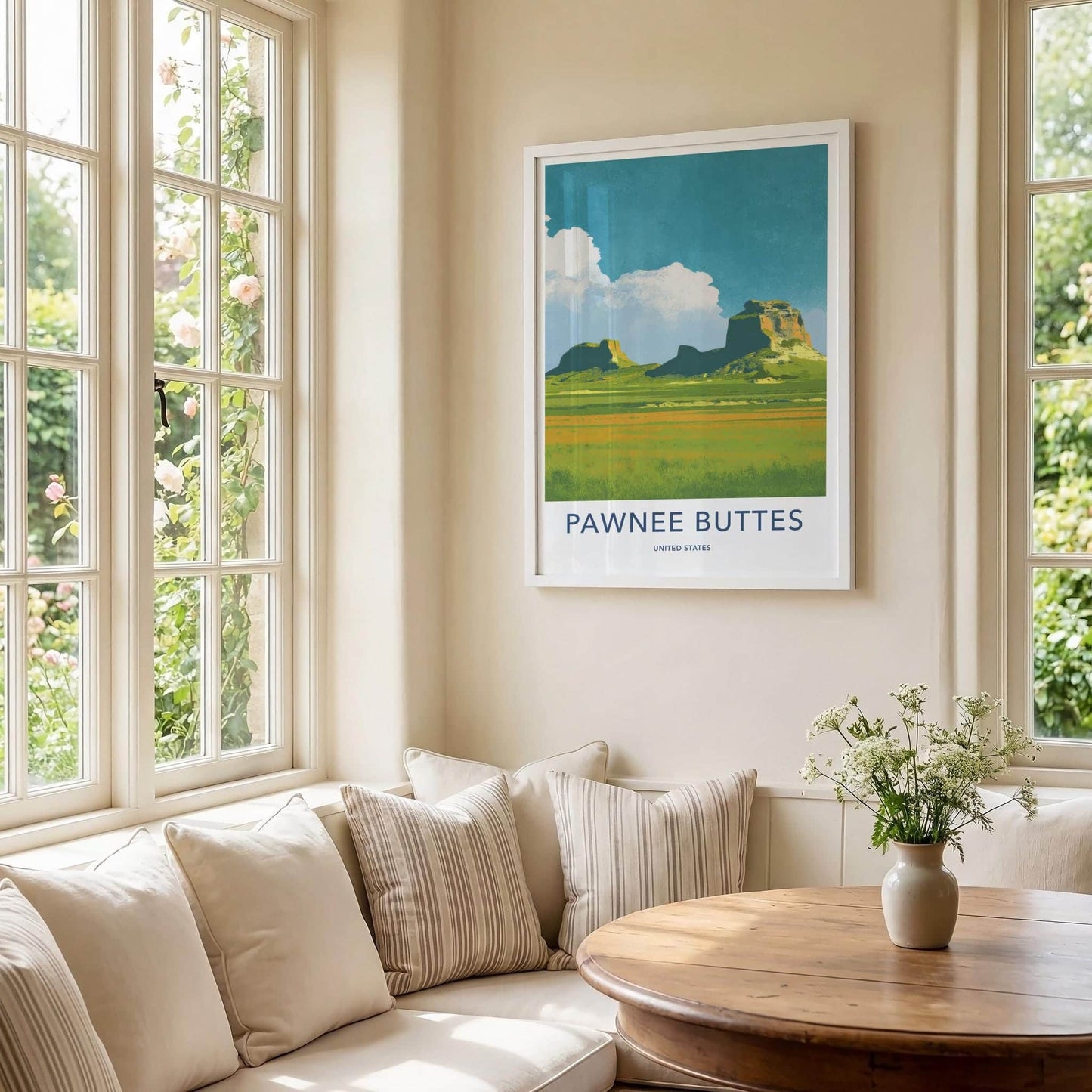 Pawnee Buttes Poster - Colorado Fine Art - Dramatic Prairie Landscape Home Art