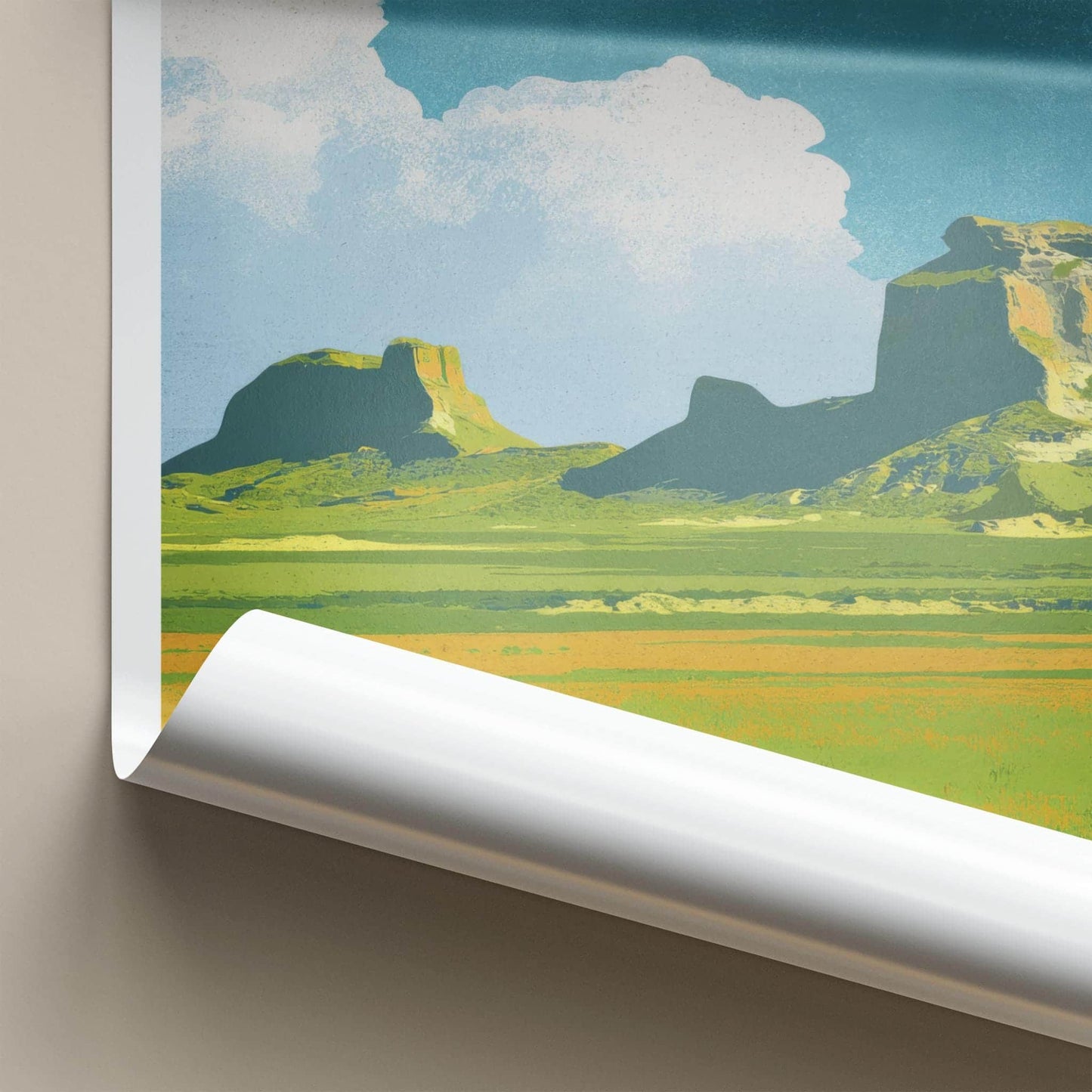 Pawnee Buttes Poster - Colorado Fine Art - Dramatic Prairie Landscape Home Art