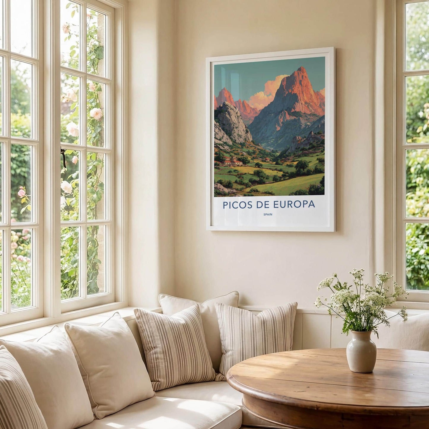Picos de Europa Poster - Spain Travel Art - Green Valley Homes Home Decor