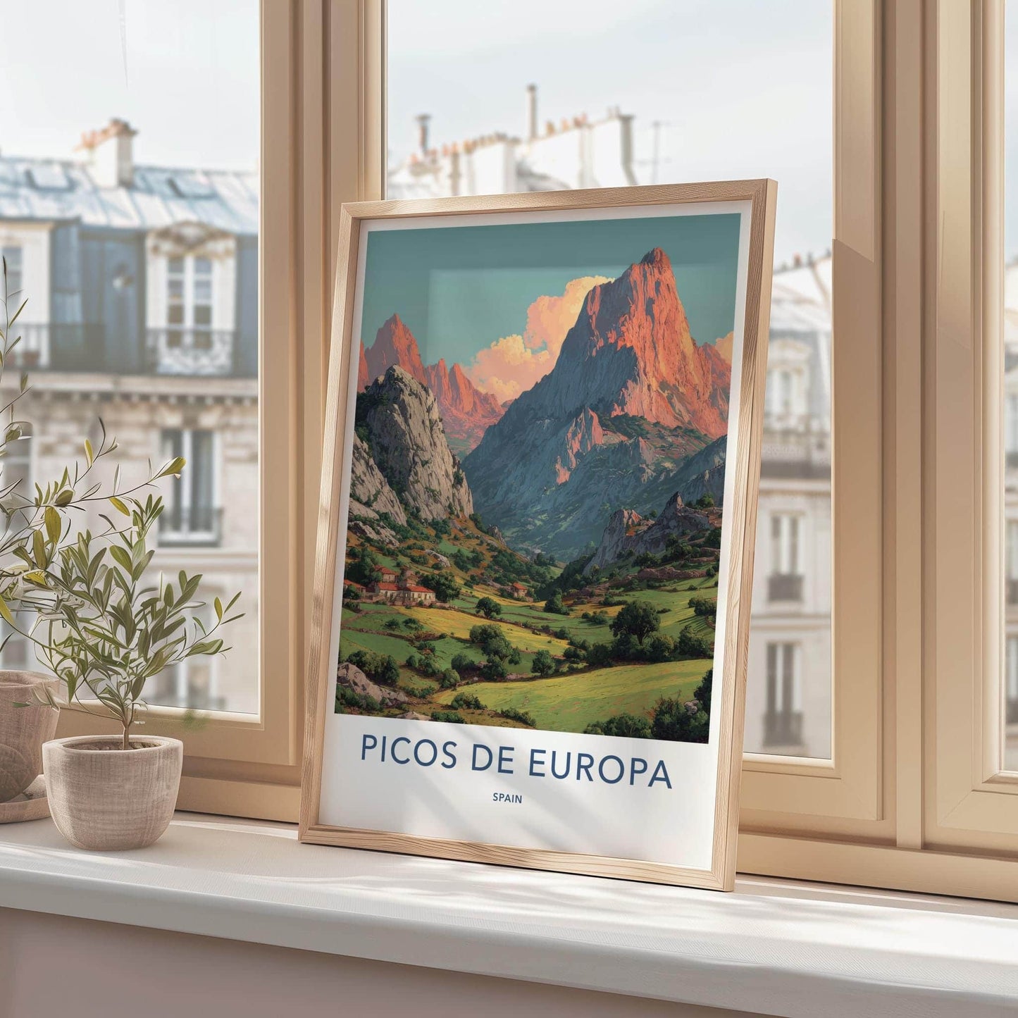 Picos de Europa Poster - Spain Travel Art - Green Valley Homes Home Decor