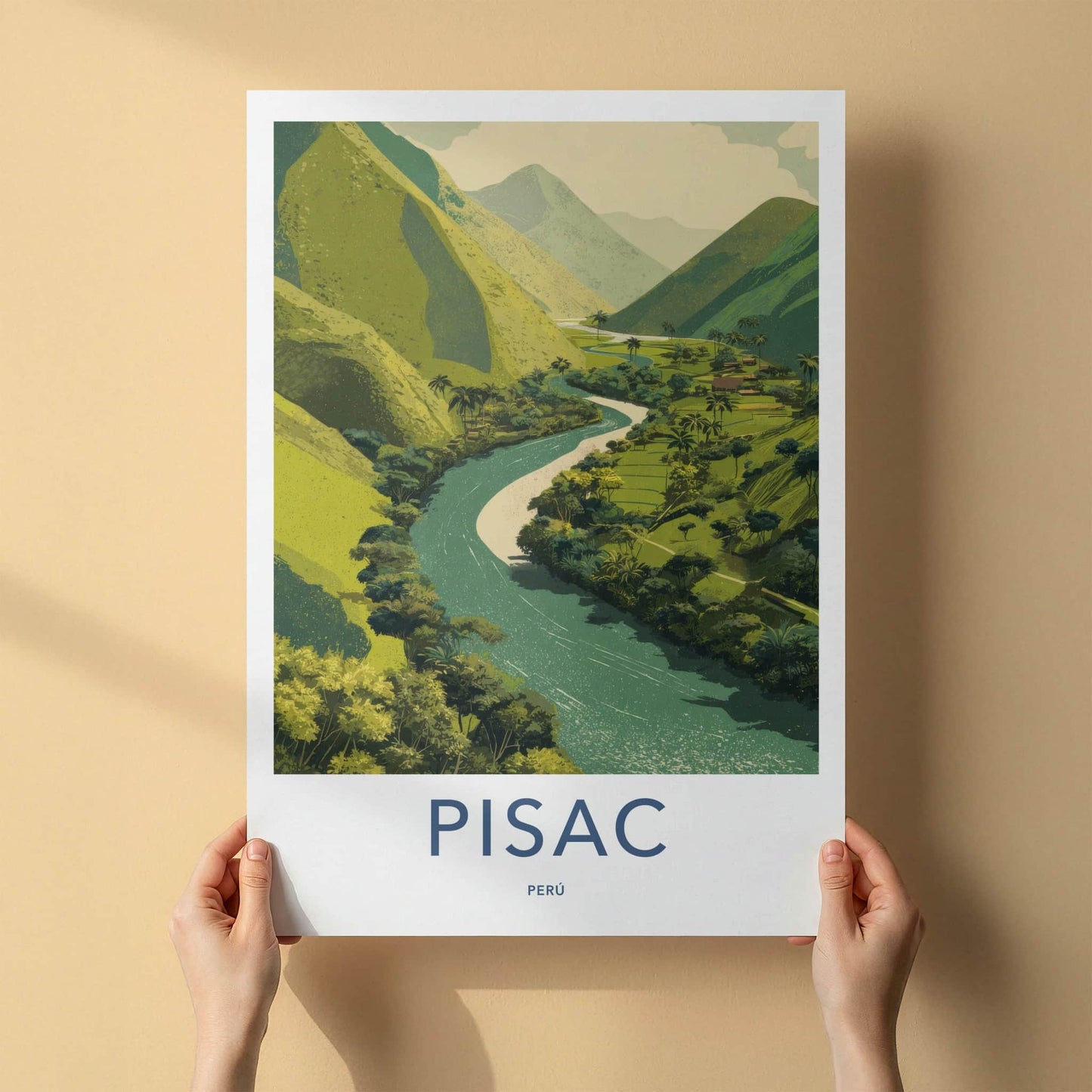 Pisac Poster - Peru Framed Art - River Valley Village Gallery Art