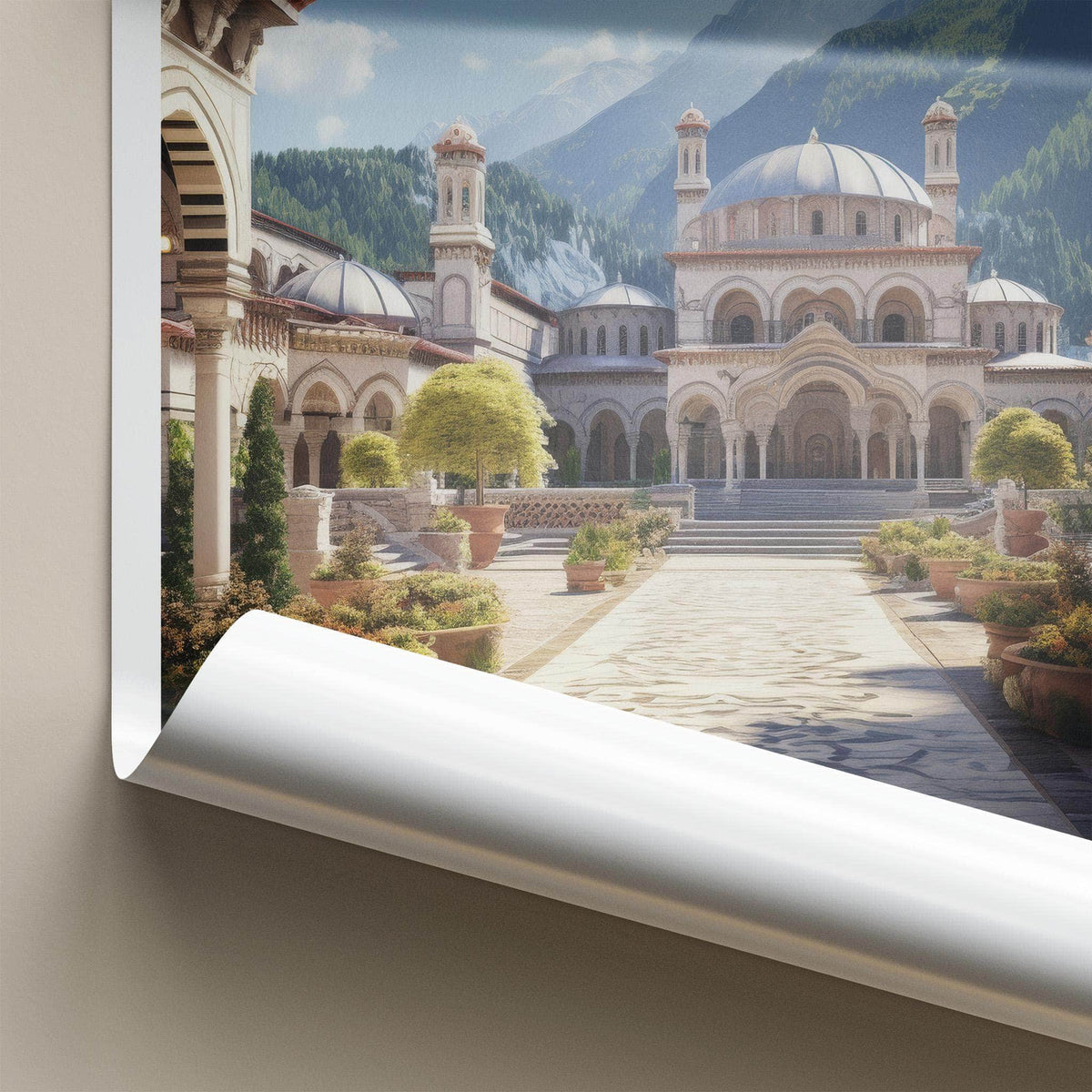 Rila Monastery Poster - Bulgaria Wall Art