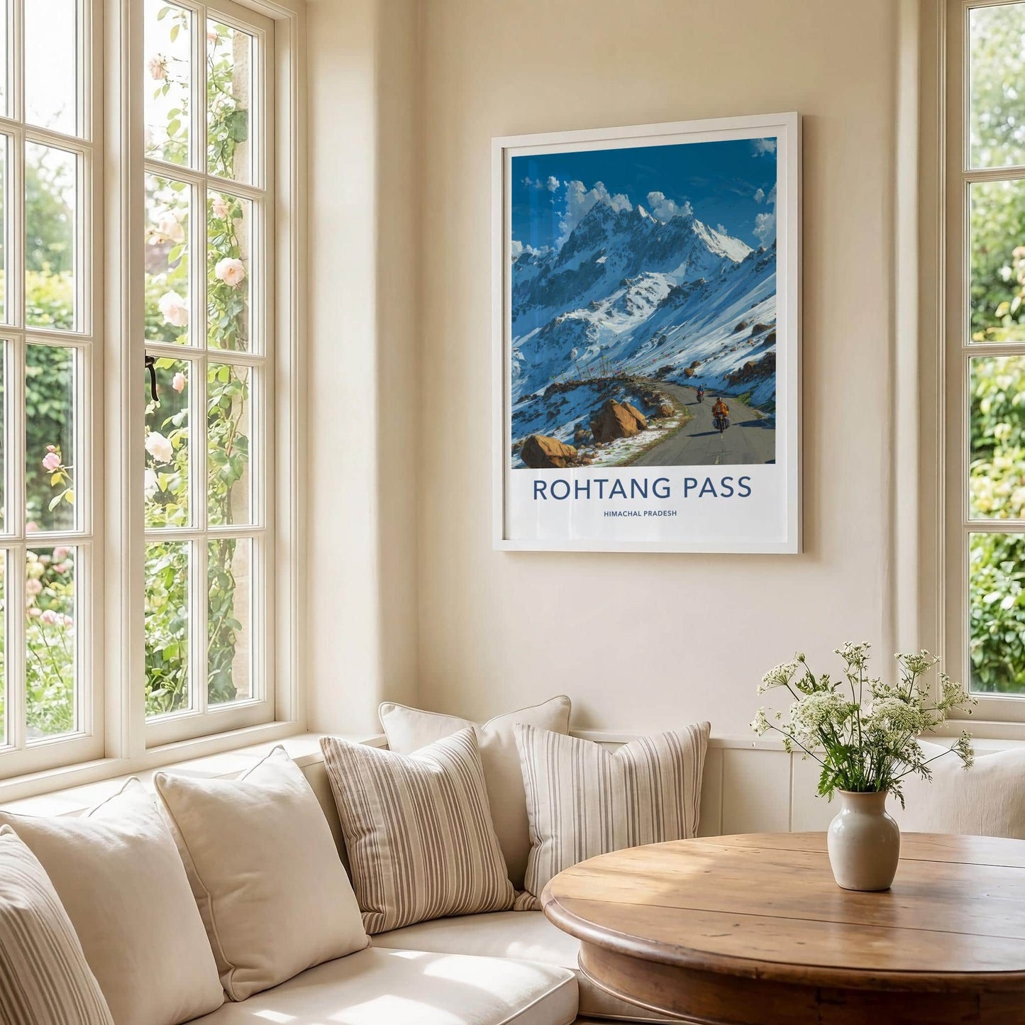 Rohtang Pass Poster - India Art Print - Himachal Pradesh Pass Wall Decor