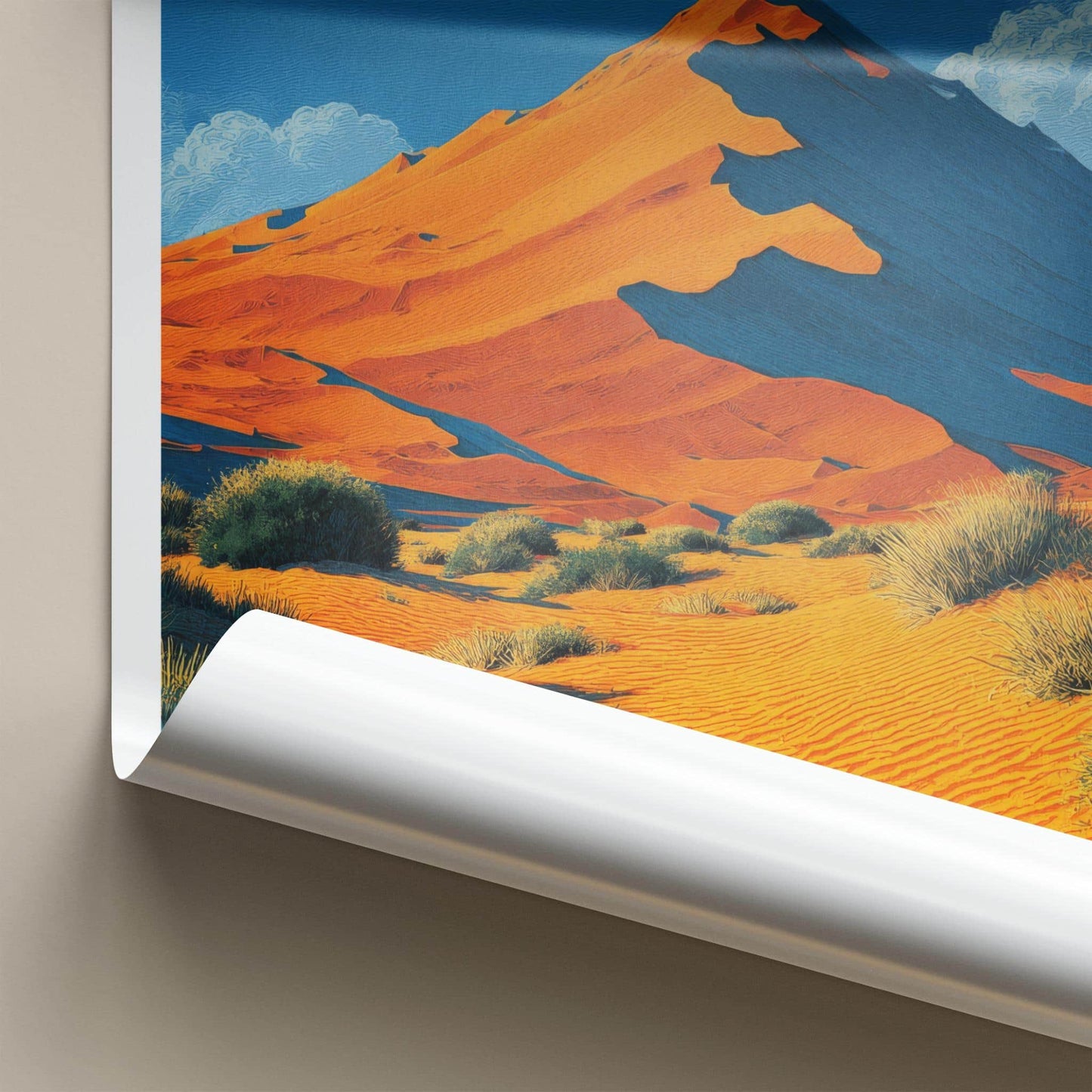 Rub Al Khali Poster - Saudi Arabia Wall Art - Desert Dune View Home Decor
