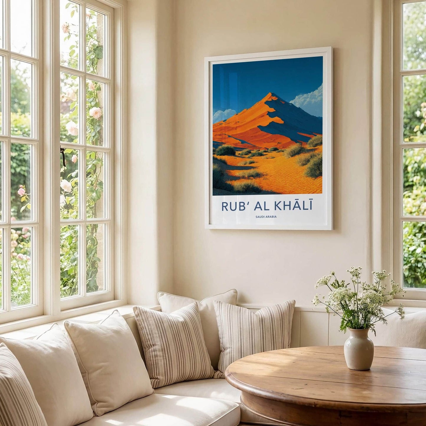 Rub Al Khali Poster - Saudi Arabia Wall Art - Desert Dune View Home Decor