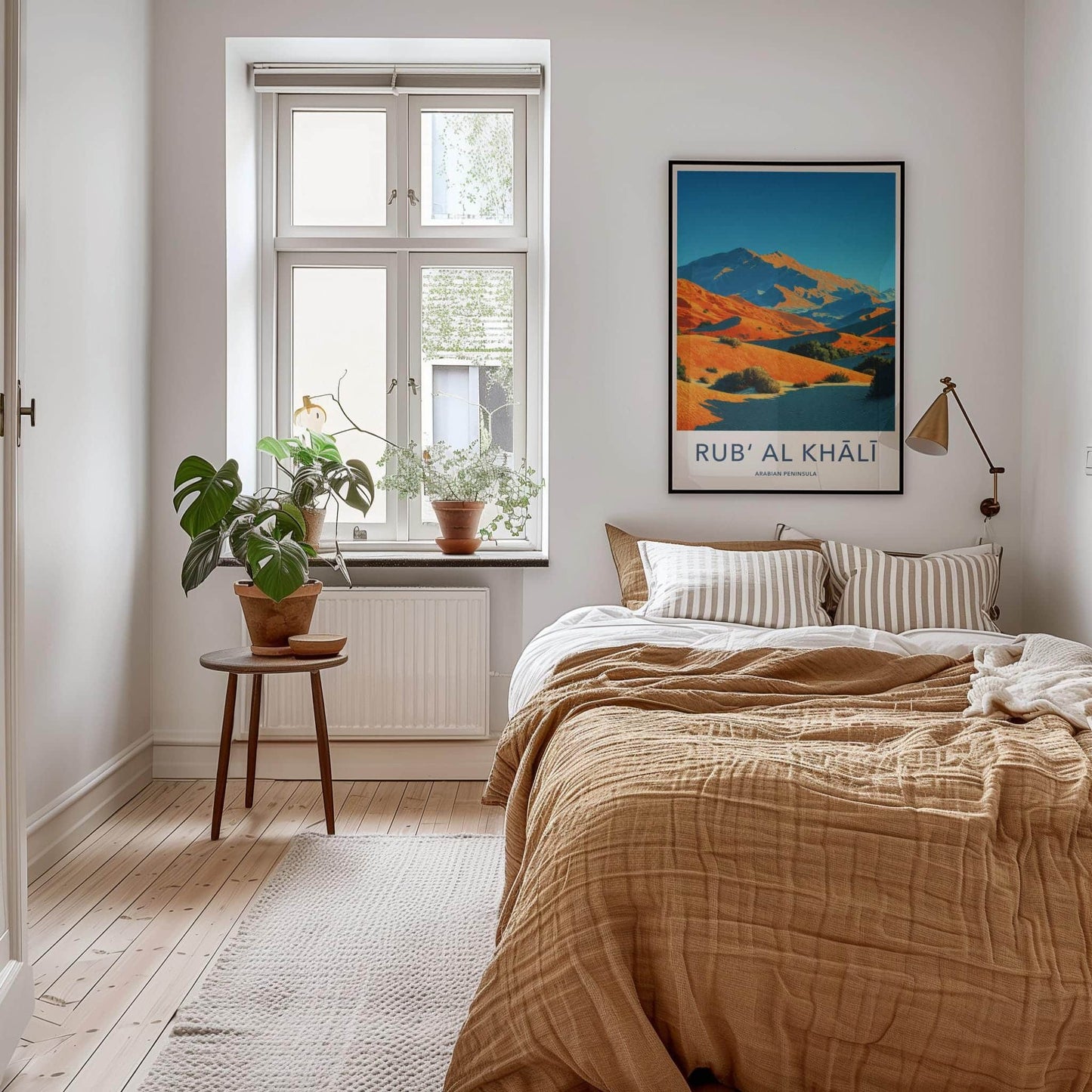 Rub Al Khali Poster - Saudi Arabia Wall Art - Vibrant Desert Landscape Gift
