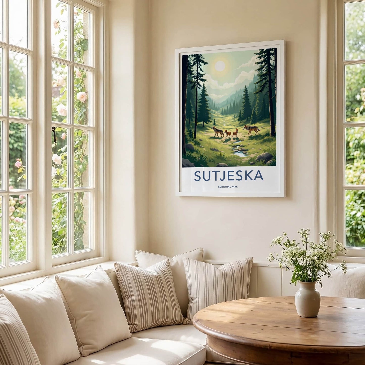 Sutjeska Poster - Bosnia And Herzegovina Fine Art - Wild Wolves Path Gift