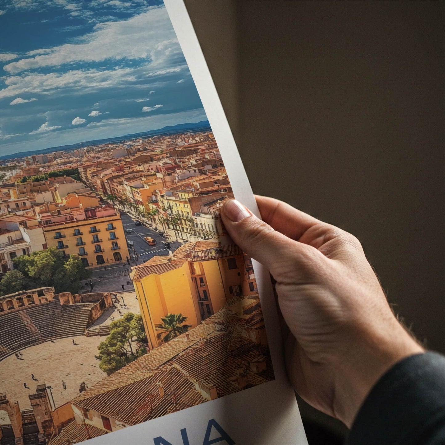 Tarragona Poster - Spain Travel Art - Ancient Roman City Home Decor