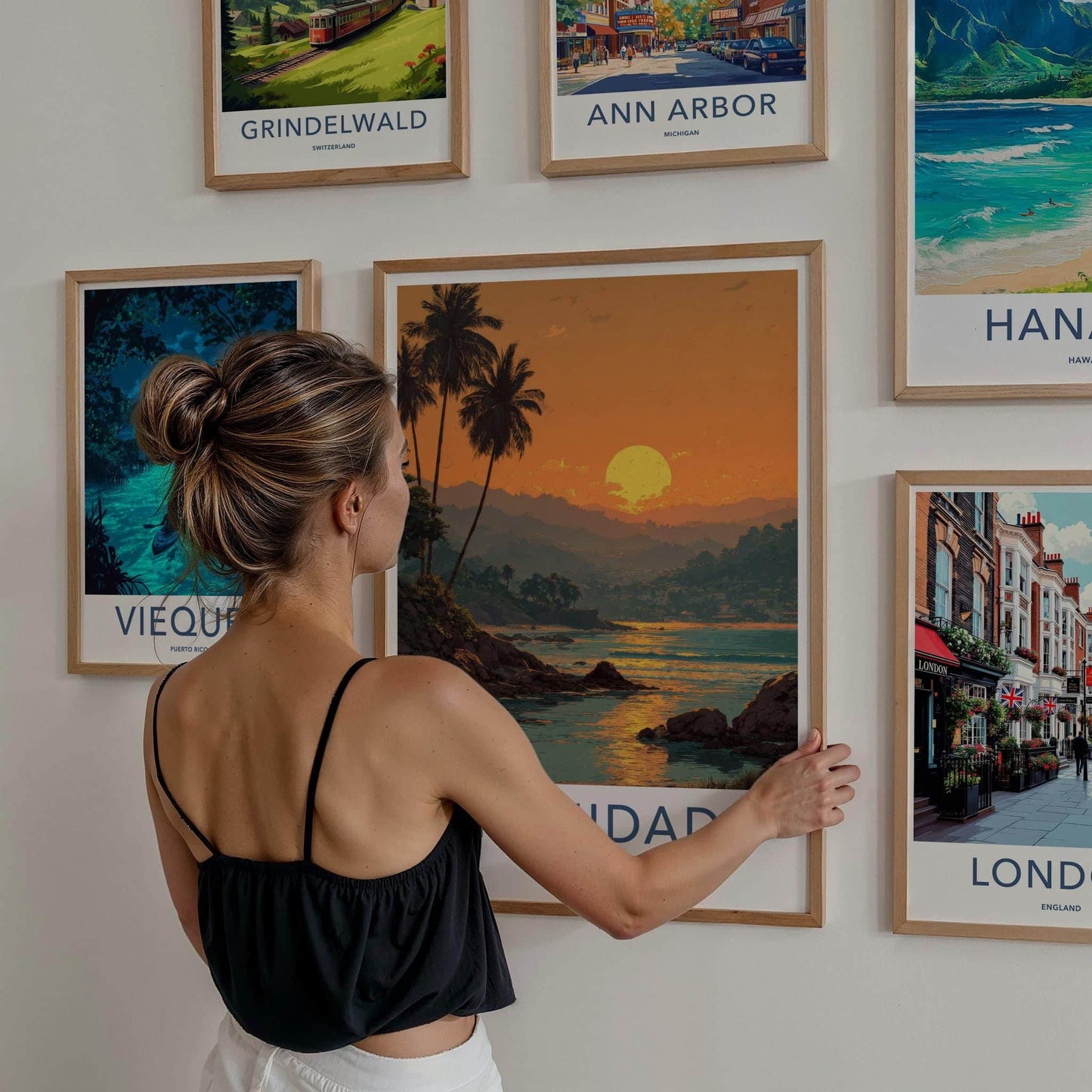 Trinidad Poster - Trinidad And Tobago Travel Art - Tropical Sunset Beach Home Decor