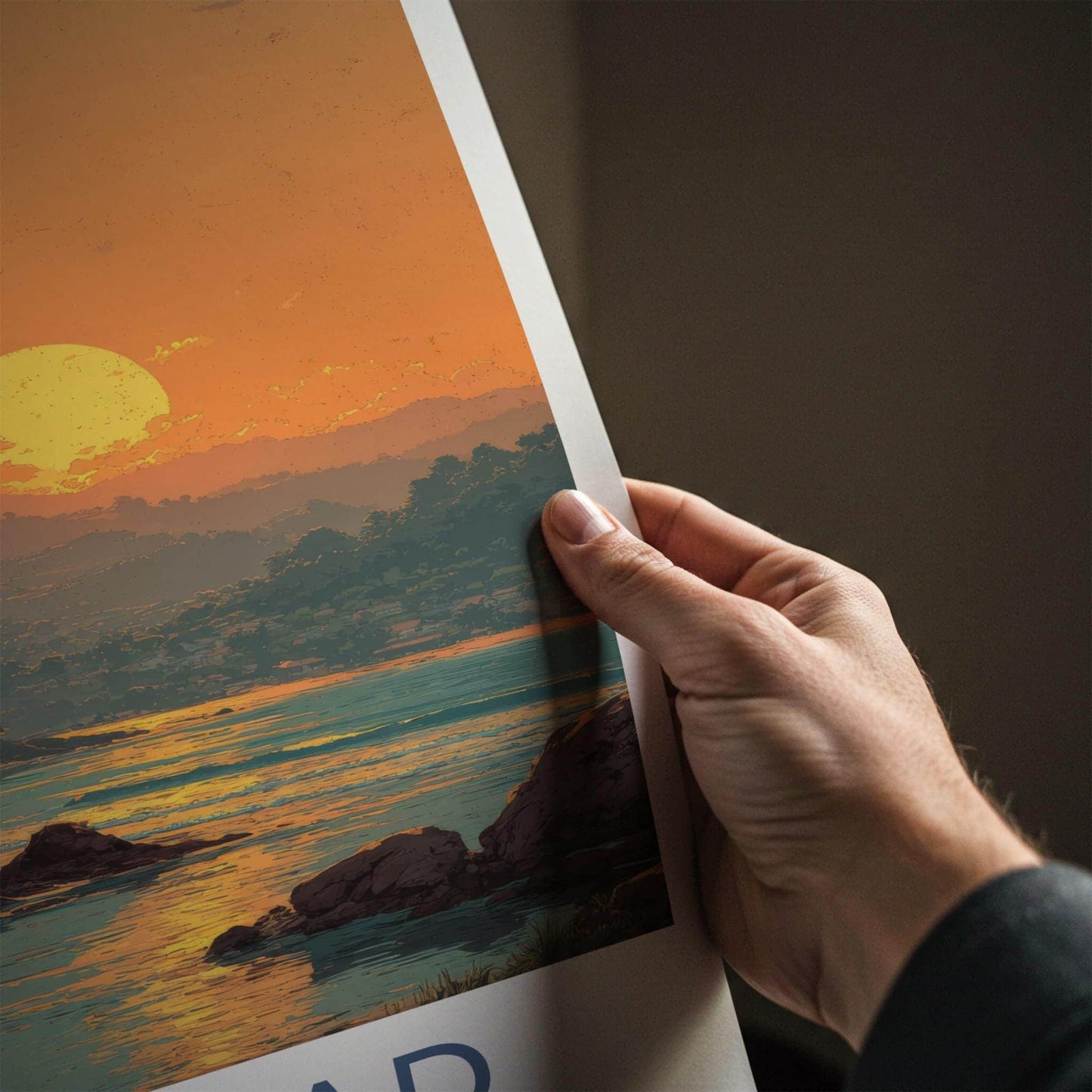 Trinidad Poster - Trinidad And Tobago Travel Art - Tropical Sunset Beach Home Decor