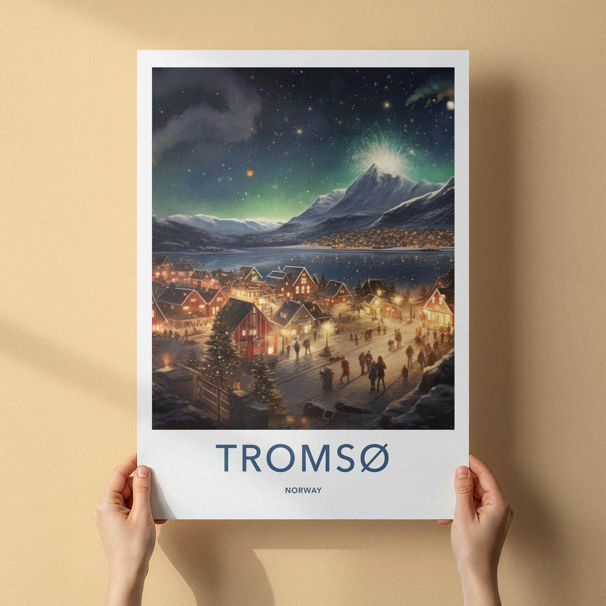 Tromsø Poster - Norway Wall Art