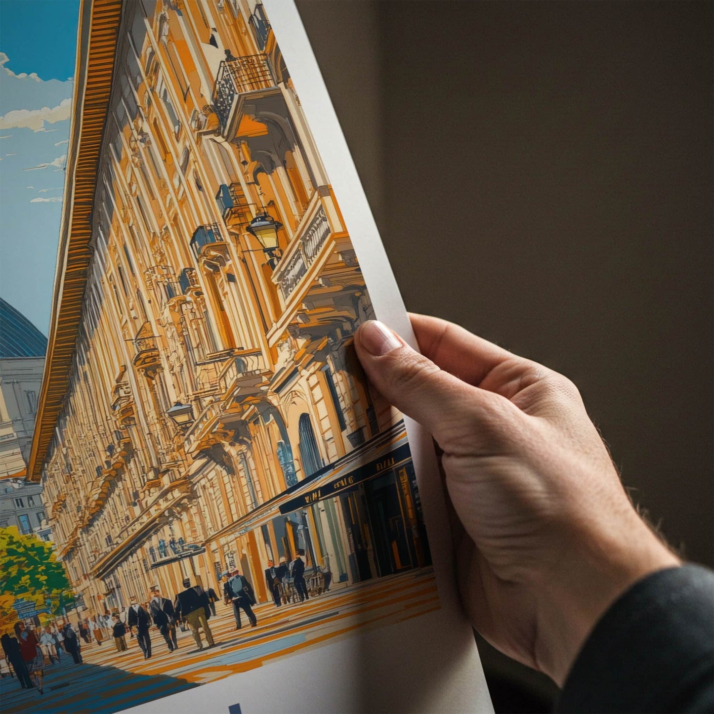 Turin Poster - Italy Travel Art - Mole Antonelliana View Home Decor