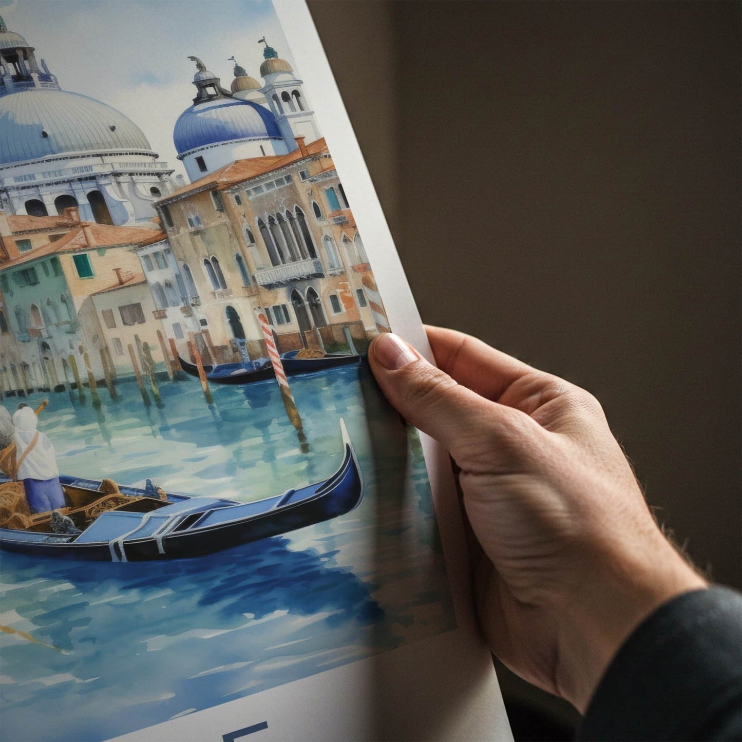 Venice Poster - Italy Fine Art - Historic City Canals Home Decor