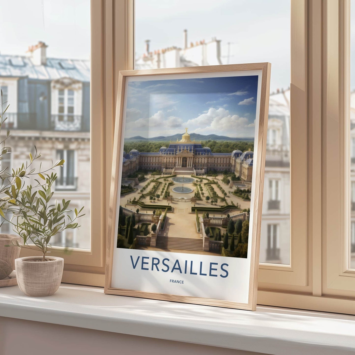 Versailles Poster - France Wall Art - Grand Palace Gardens Home Decor