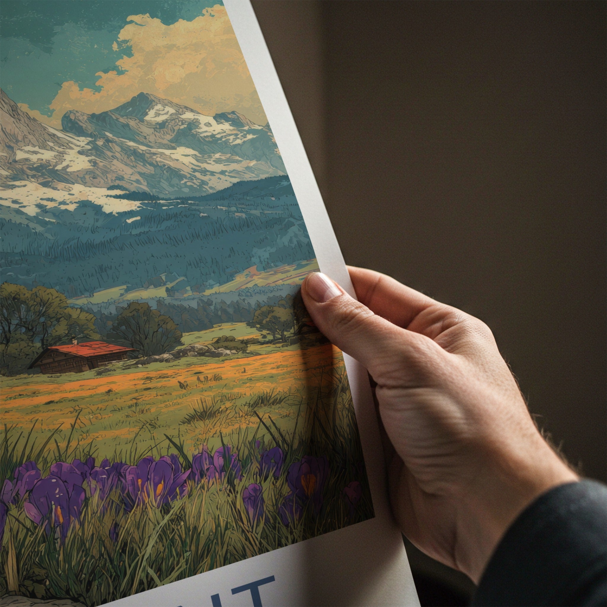 Giewont Poster - Poland Travel Art