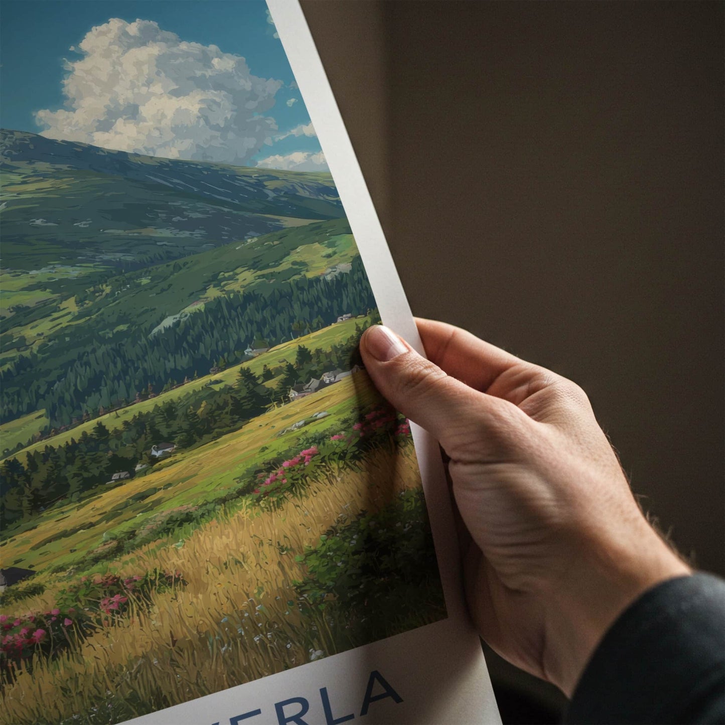Mount Hoverla Poster - Ukraine Art Print