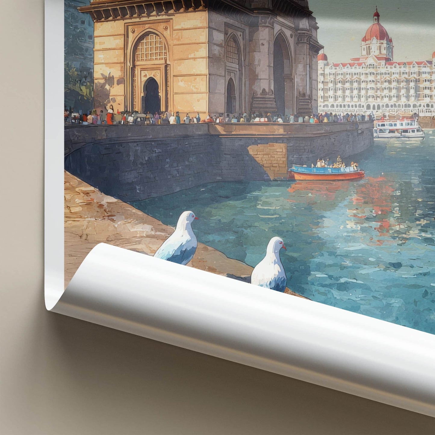 Mumbai Poster - India Art Print