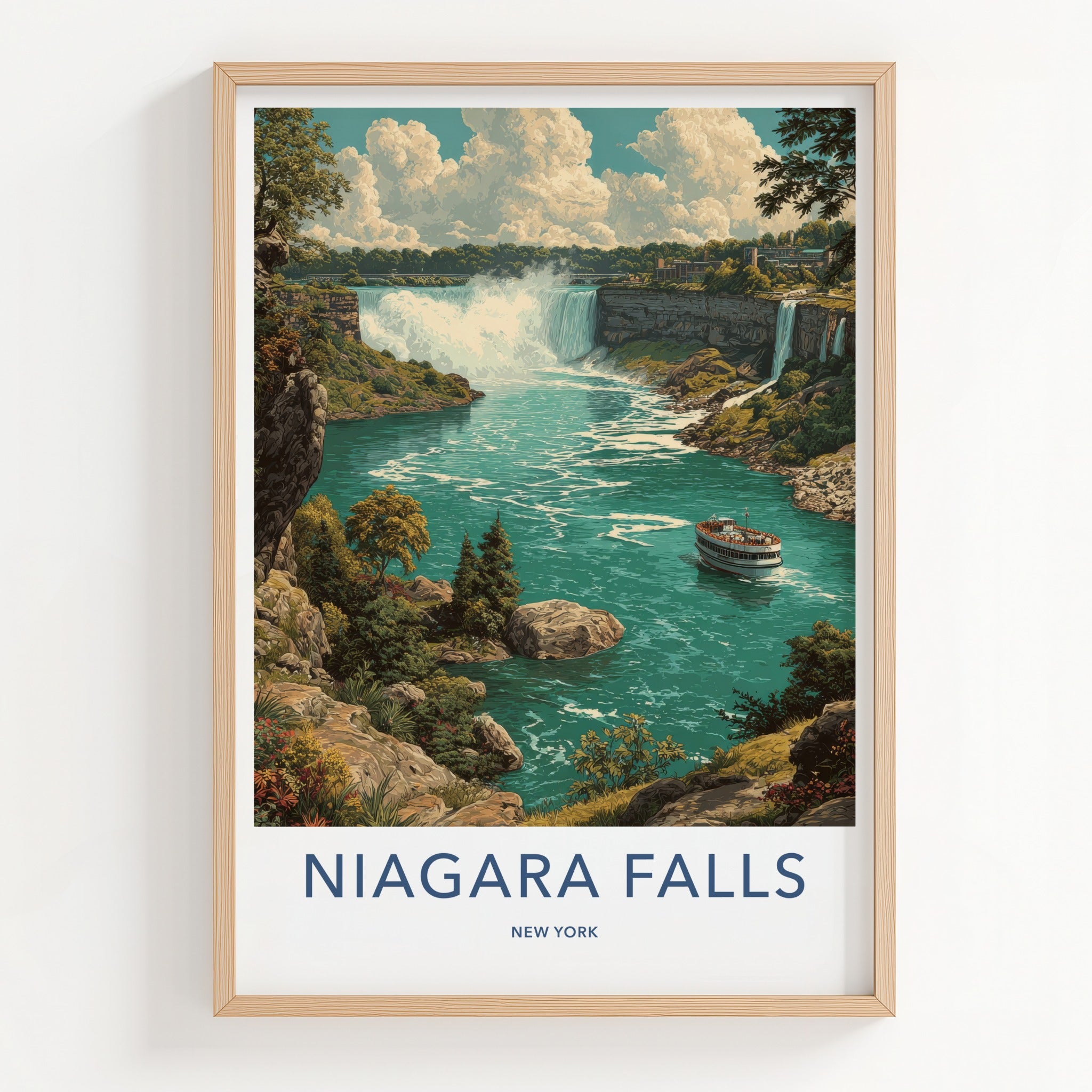 Niagara Falls Poster - New York Wall Art