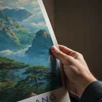 Mount Wudang Poster - China Travel Art