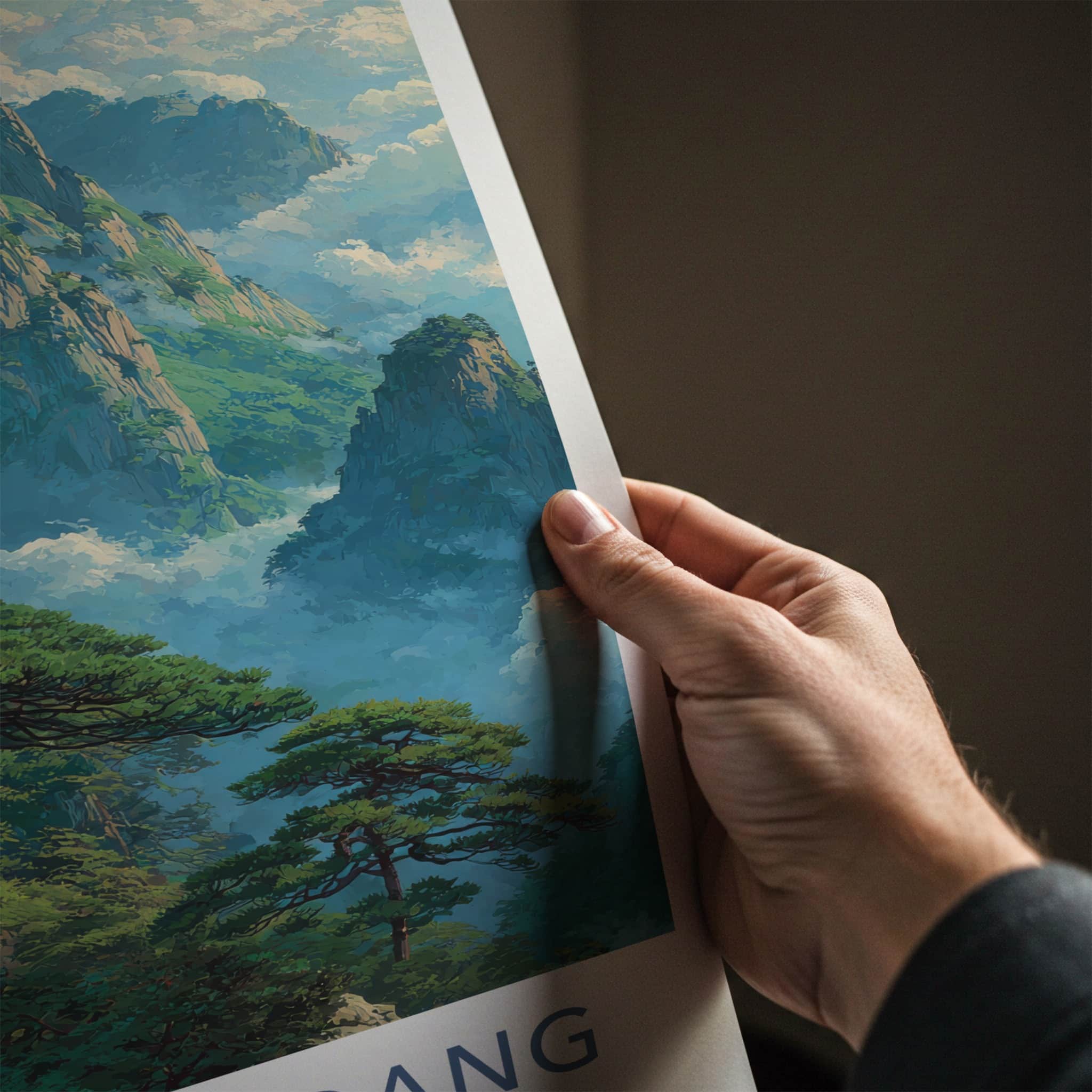 Mount Wudang Poster - China Travel Art