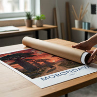 Morondava Poster - Africa Travel Art