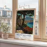 Mount Vesuvius Poster - Italy Art Print
