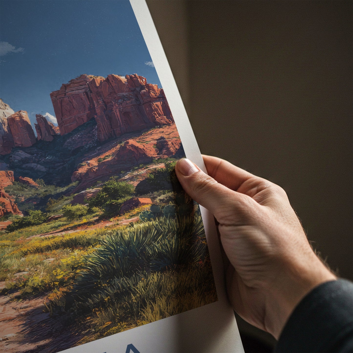 Sedona Poster - Arizona Travel Art