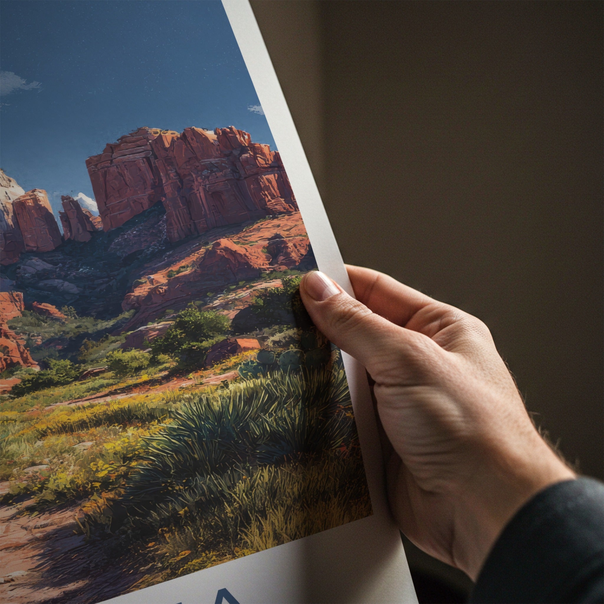 Sedona Poster - Arizona Travel Art
