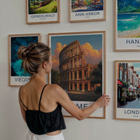 Rome Poster - Italy Travel Art