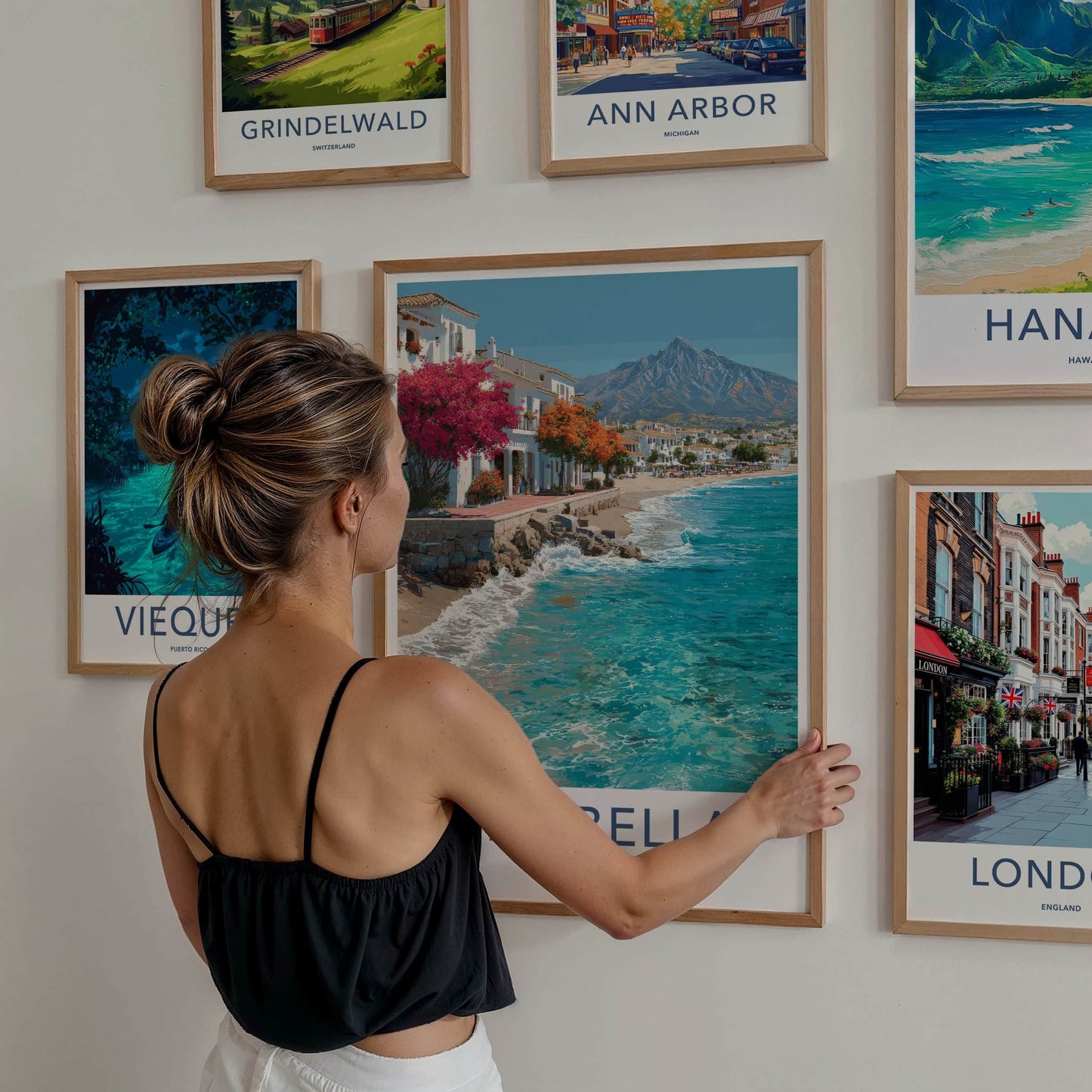 Marbella Poster - Spain Travel Print