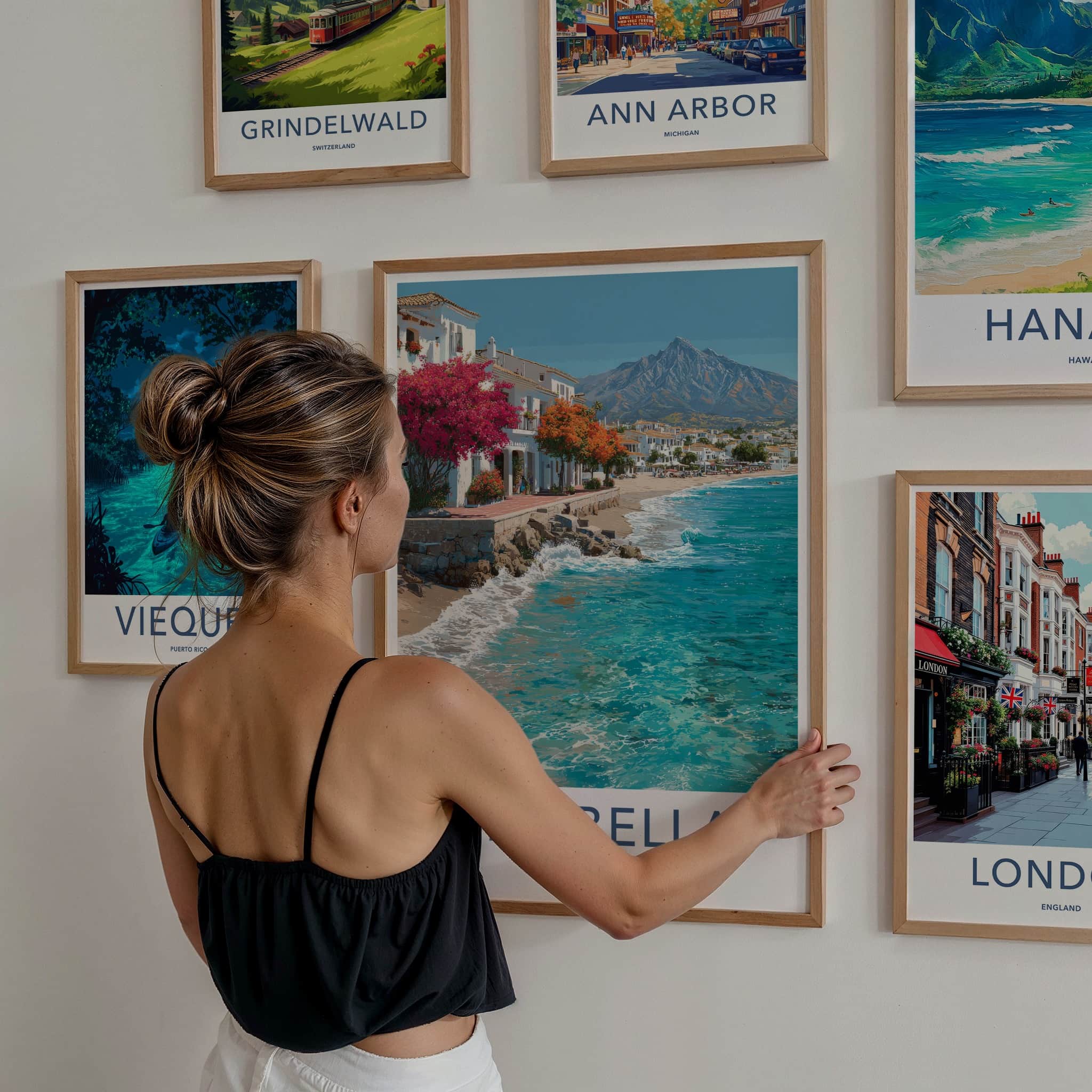 Marbella Poster - Spain Travel Print