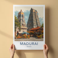 Madurai Poster - India Travel Art