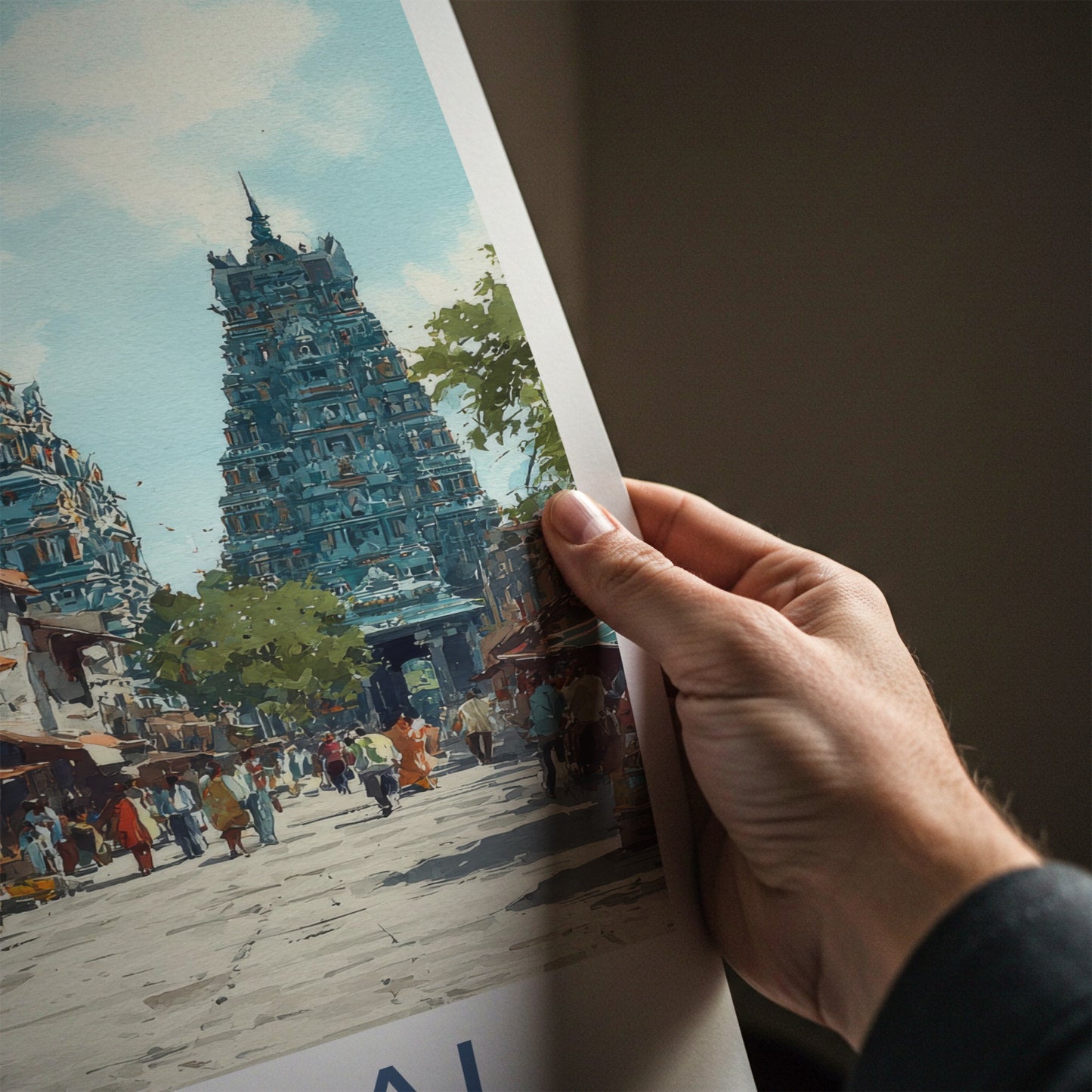 Madurai Poster - India Travel Art