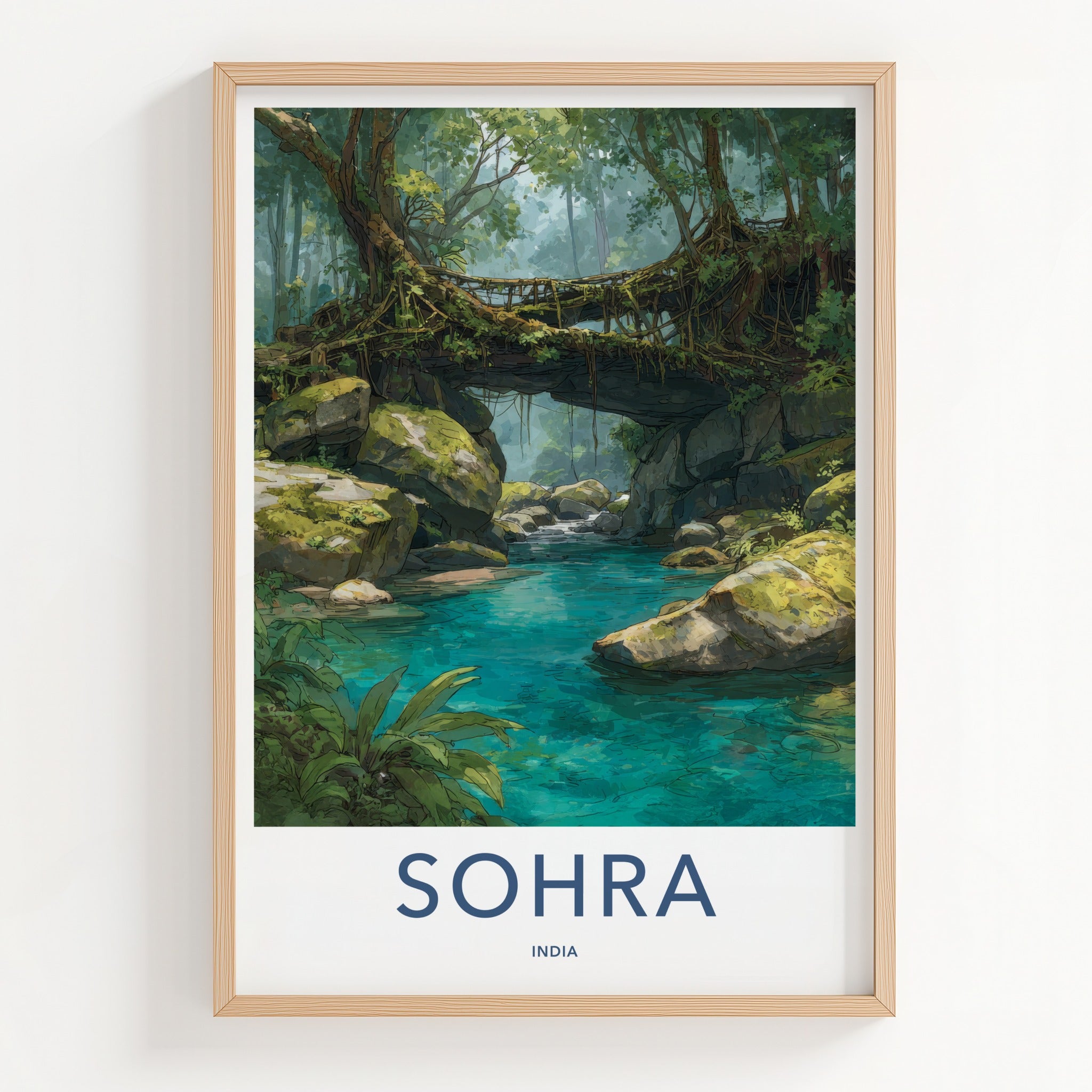 Sohra Poster - India Art