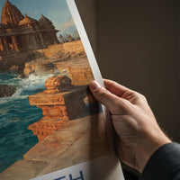 Somanth Poster - India Travel Art