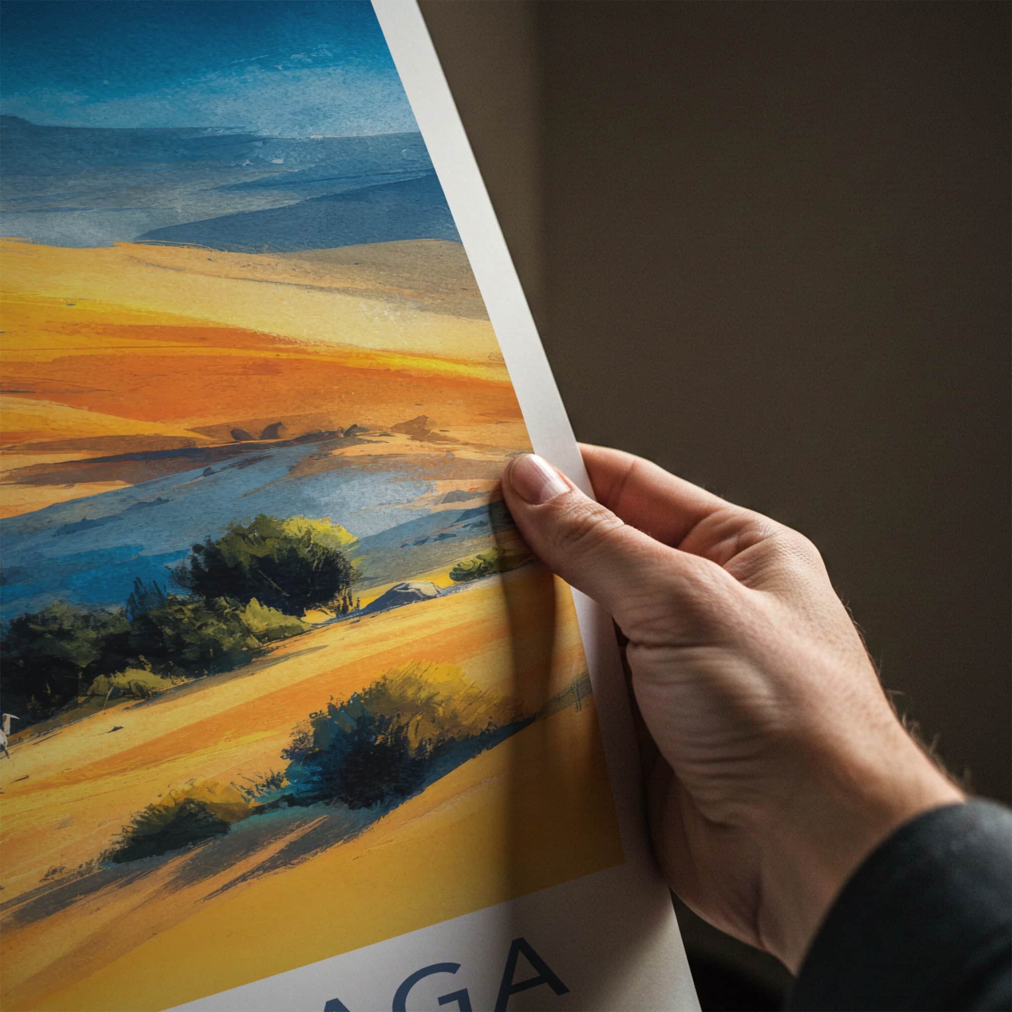 Erg Chigaga Poster - Morocco Travel Print