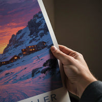 Mount Buller Poster - Australia Travel Art
