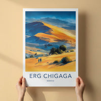 Erg Chigaga Poster - Morocco Travel Print