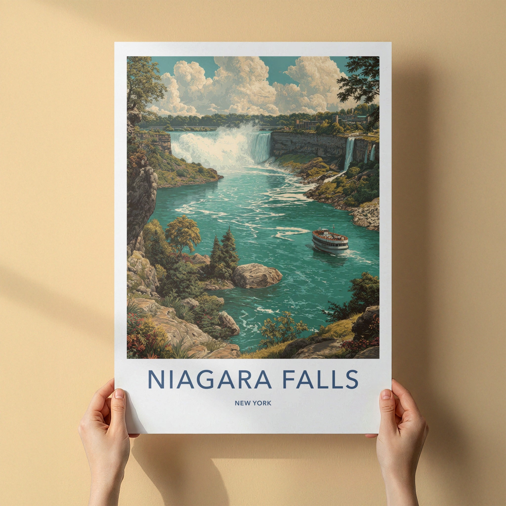 Niagara Falls Poster - New York Wall Art