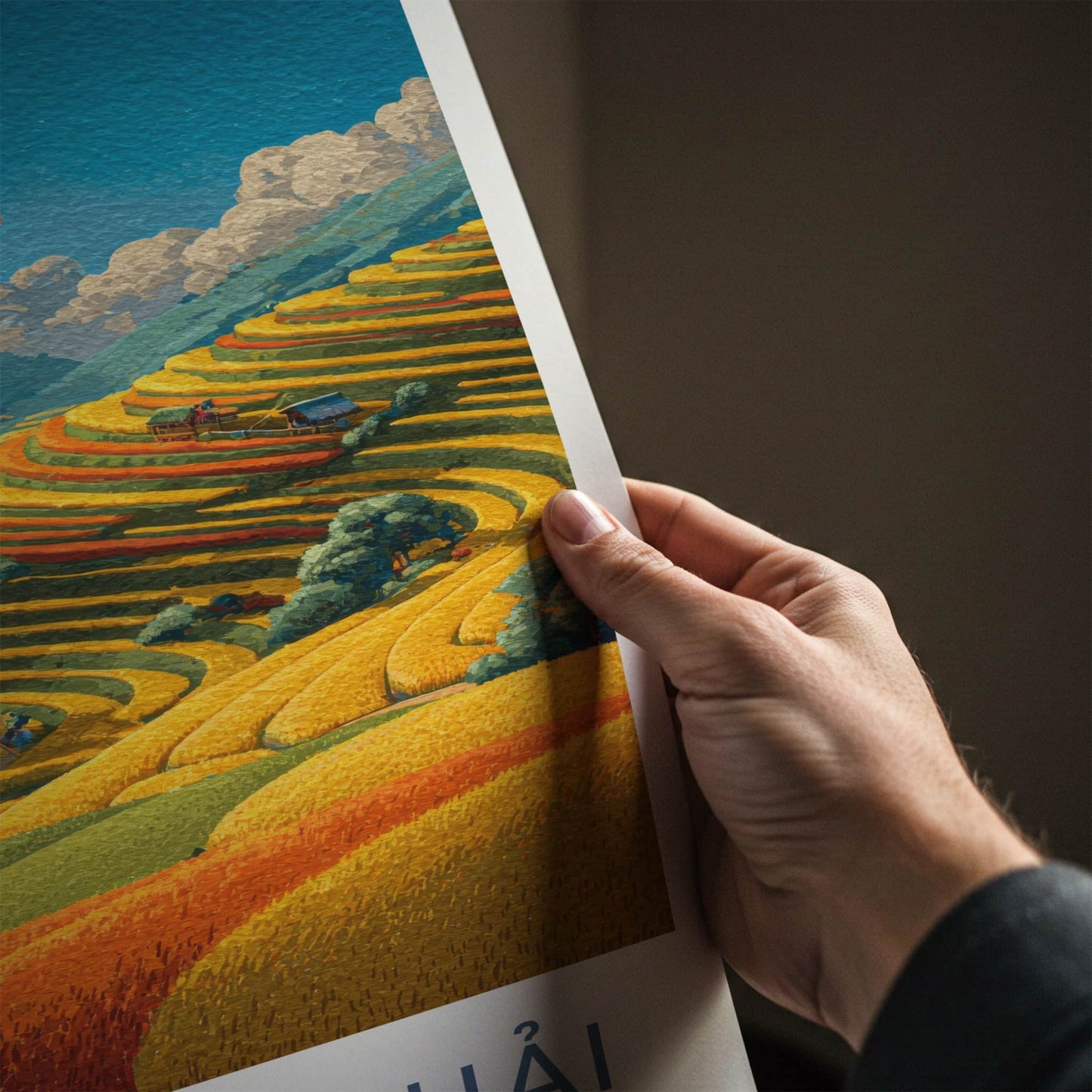 Mu Cang Chai Poster - Vietnam Fine Art