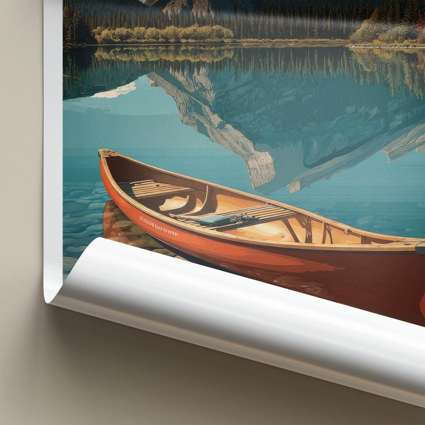 Mount Rundle Poster - Alberta Travel Art