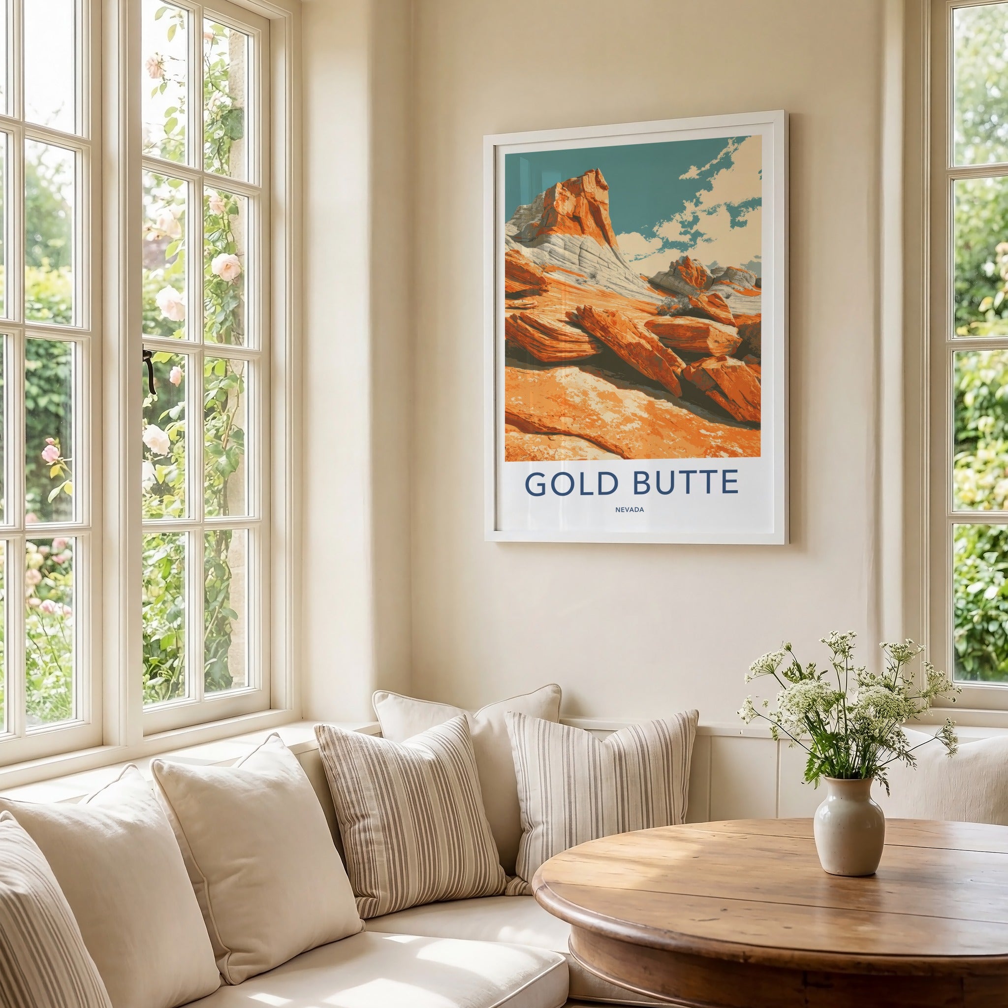 Gold Butte Poster - Nevada Art