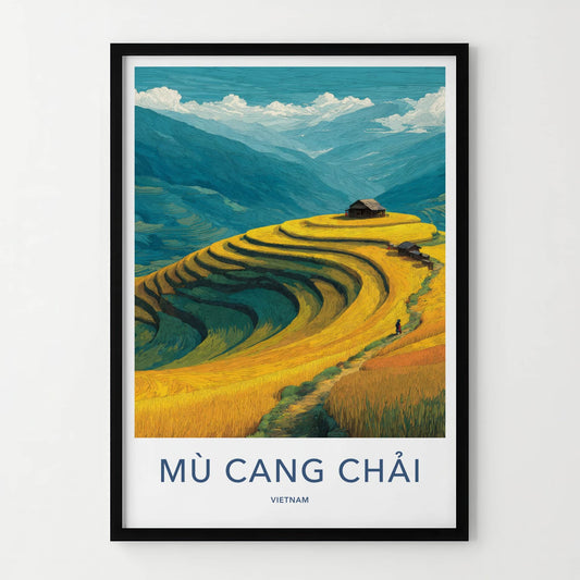 Mu Cang Chai Poster - Vietnam Art Print