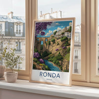 Ronda Poster - Spain Travel Art