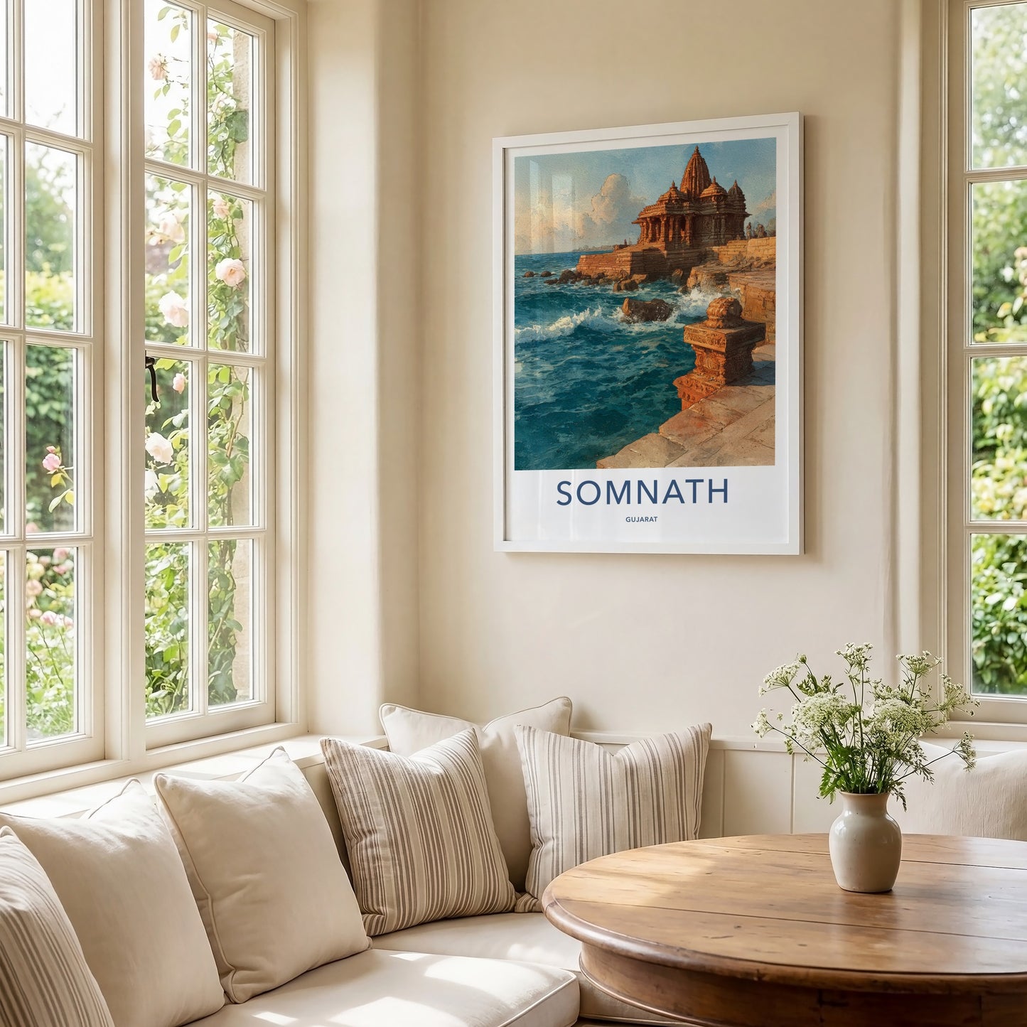 Somanth Poster - India Travel Art