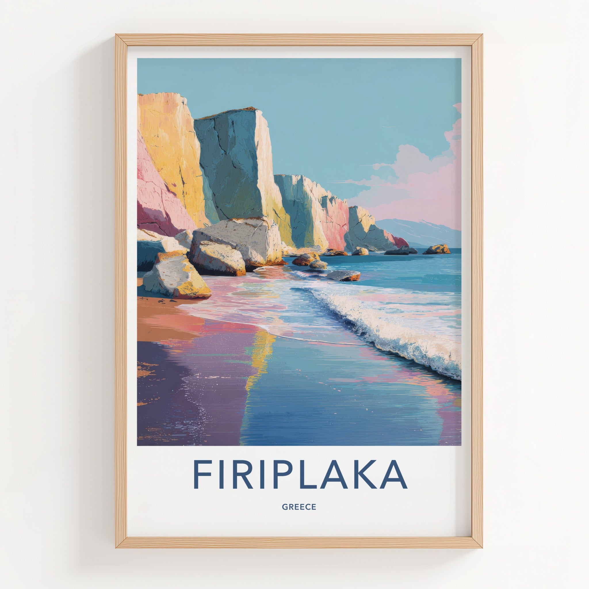 Firirplaka Poster - Greece Art Print