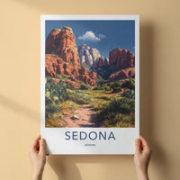 Sedona Poster - Arizona Travel Art