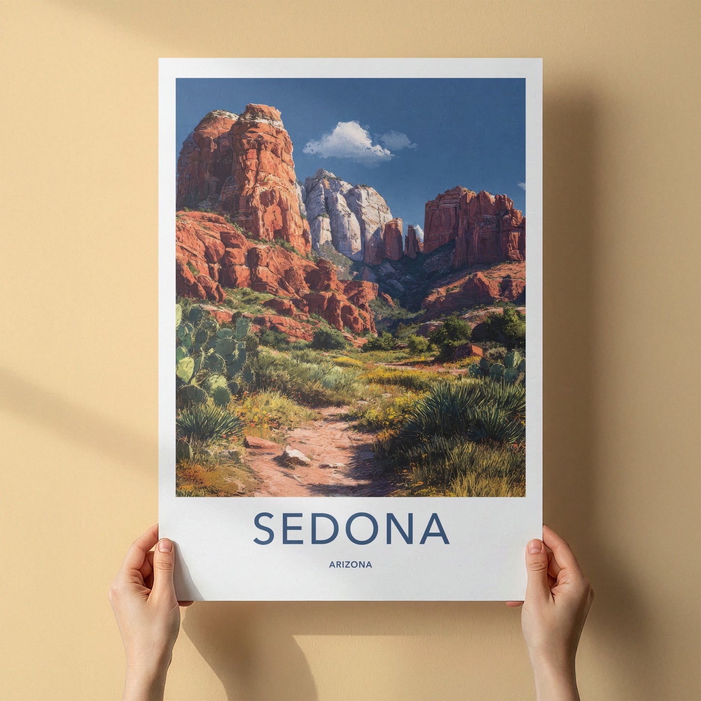 Sedona Poster - Arizona Travel Art
